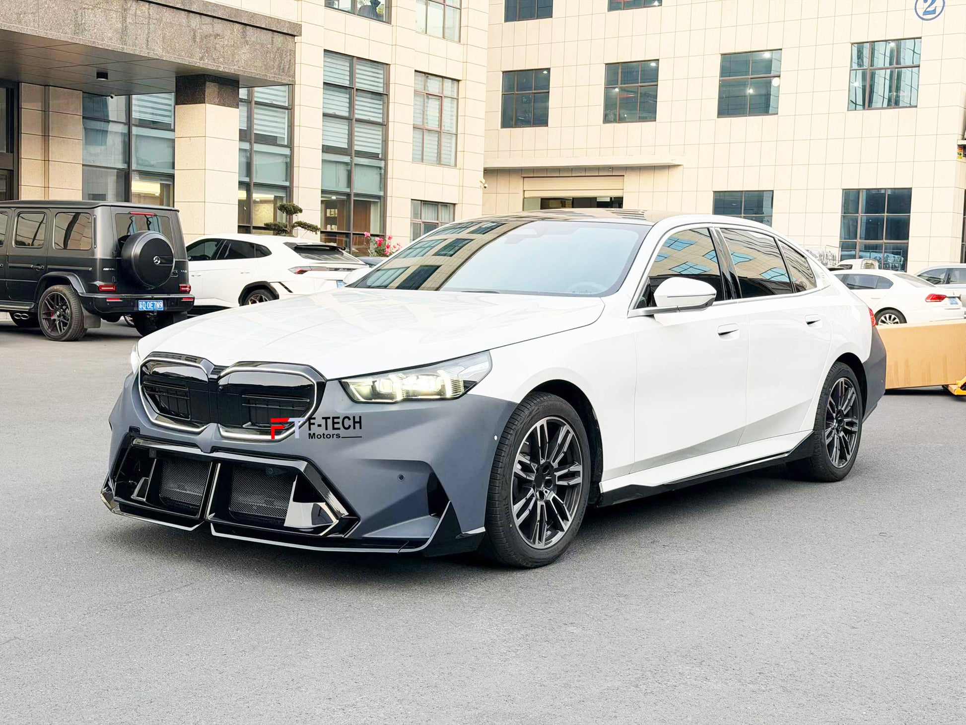 BMW M5 G90 Style Body Kit For 5 Series G60 G68 2023+ Bumpers 