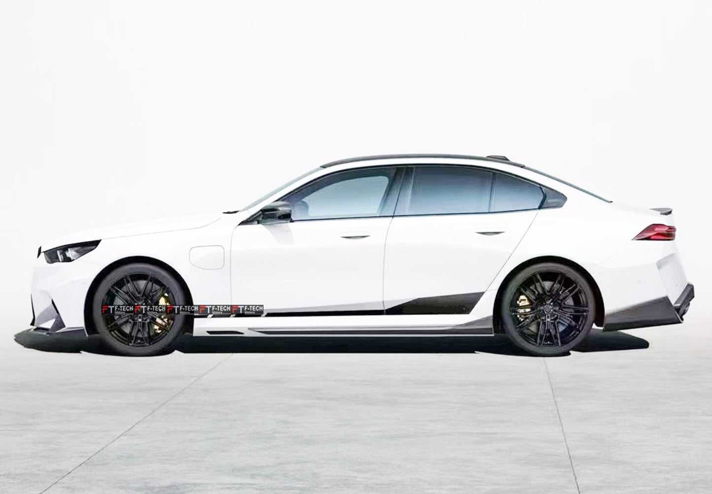 Gloss Black MP Style Soft Aero Kit For BMW M5 G90 2024+ M Performance