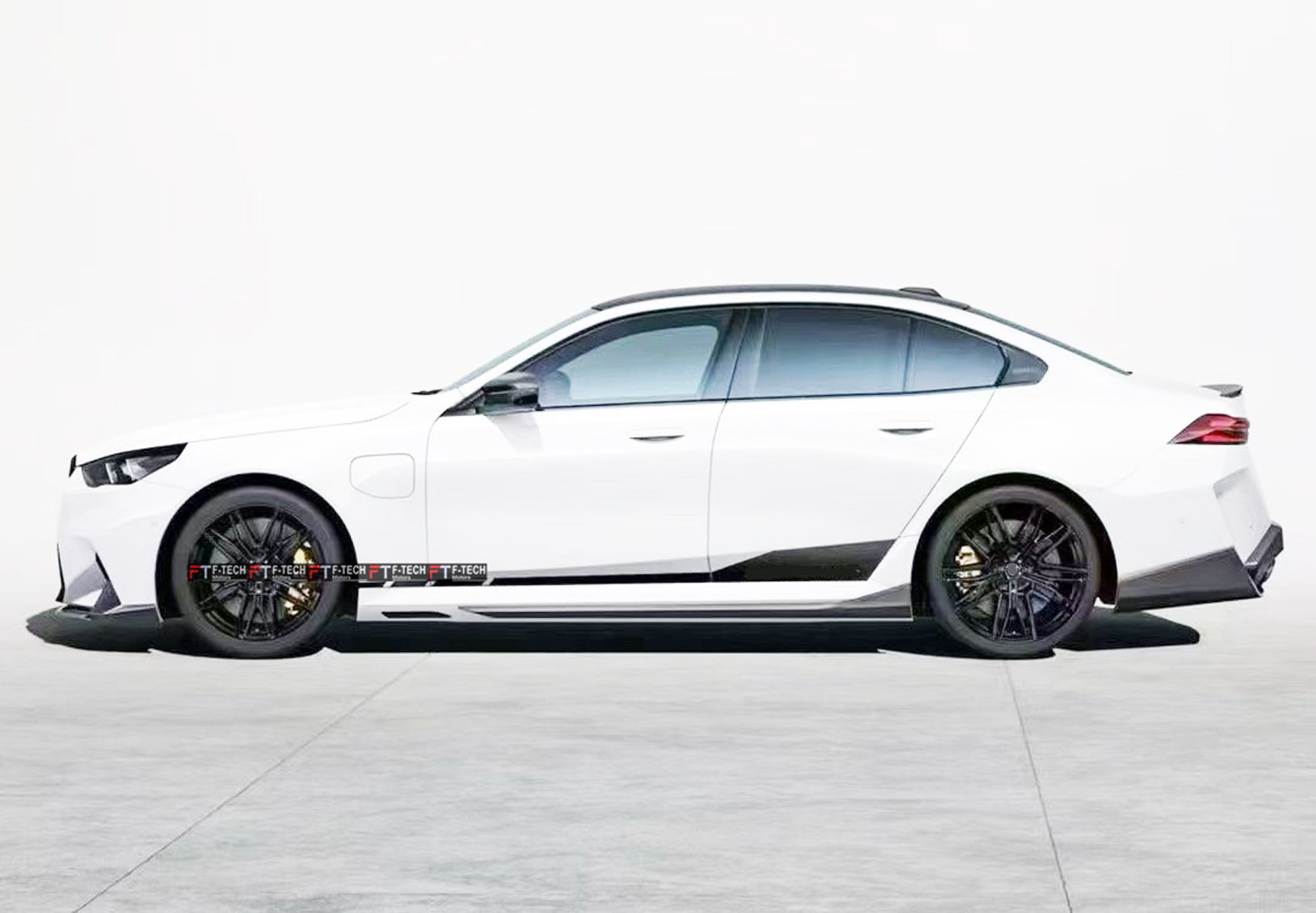 Gloss Black MP Style Soft Aero Kit For BMW M5 G90 2024+ M Performance