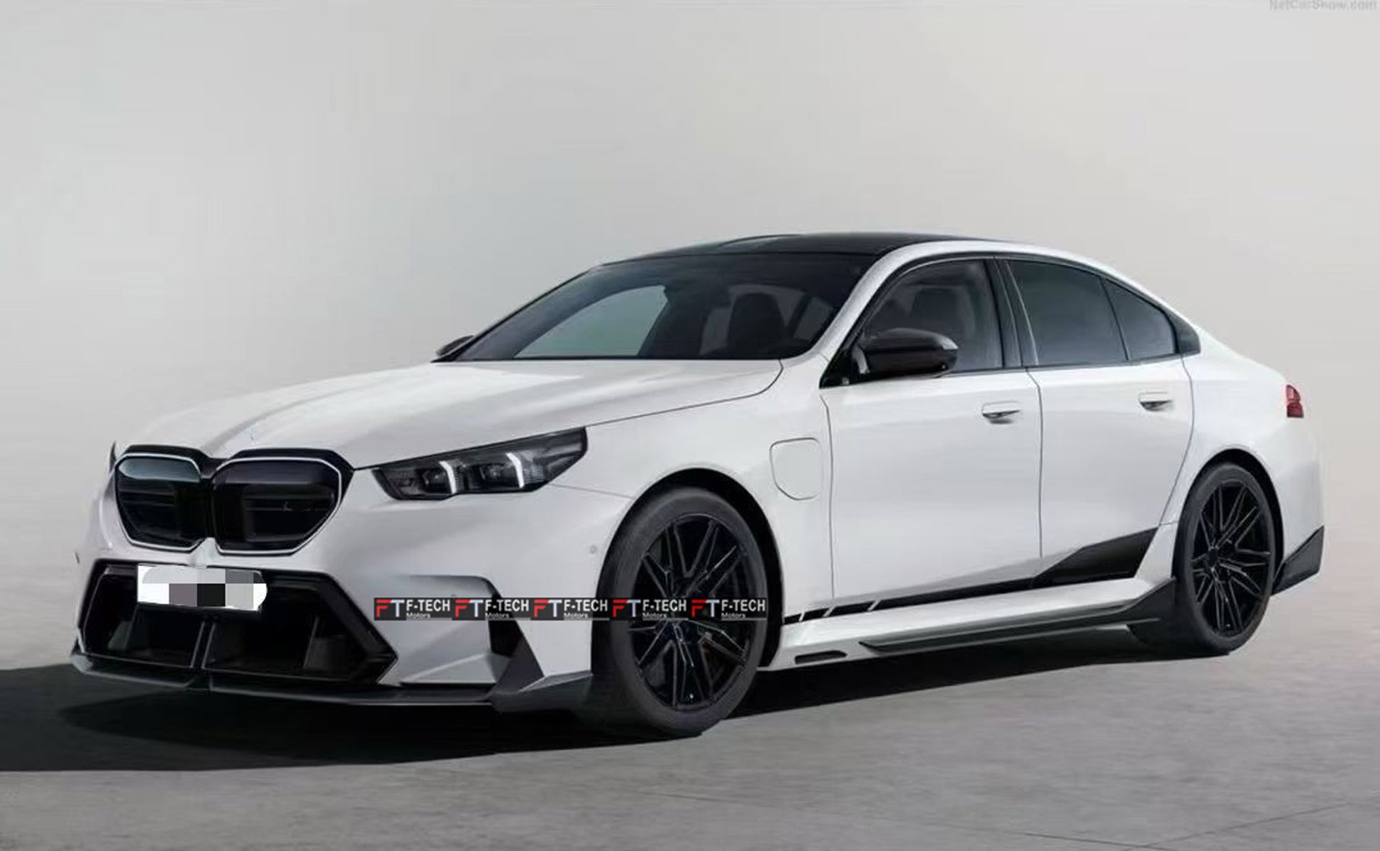 Gloss Black MP Style Soft Aero Kit For BMW M5 G90 2024+ M Performance