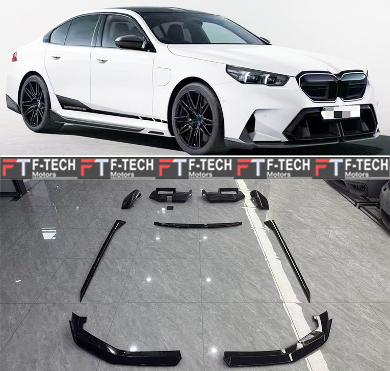 Gloss Black MP Style Soft Aero Kit For BMW M5 G90 2024+ M Performance