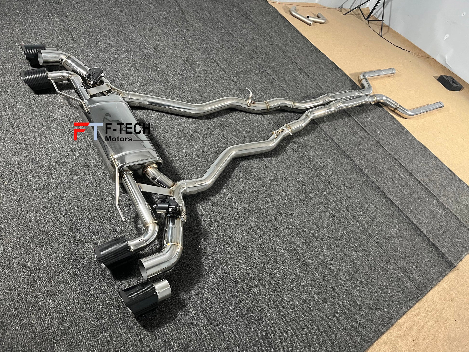 F Tech Motors Exhaust System Catback for BMW M8 F92 Coupe 2019+ 4.4L