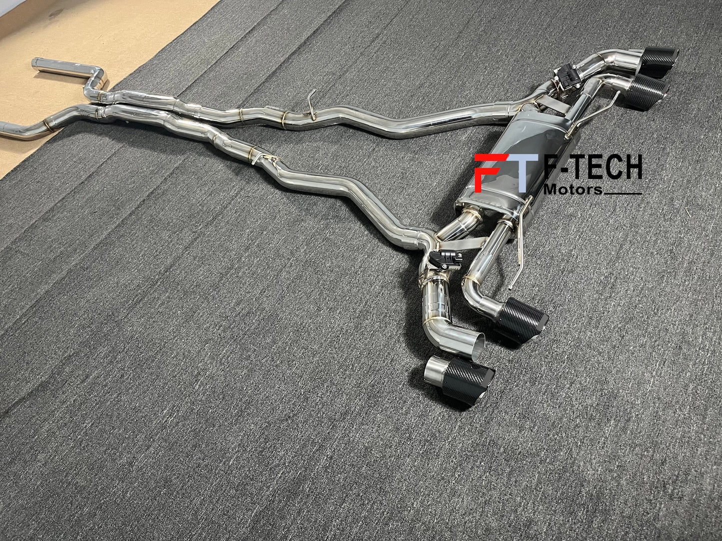F Tech Motors Exhaust System Catback for BMW M8 F92 Coupe 2019+ 4.4L