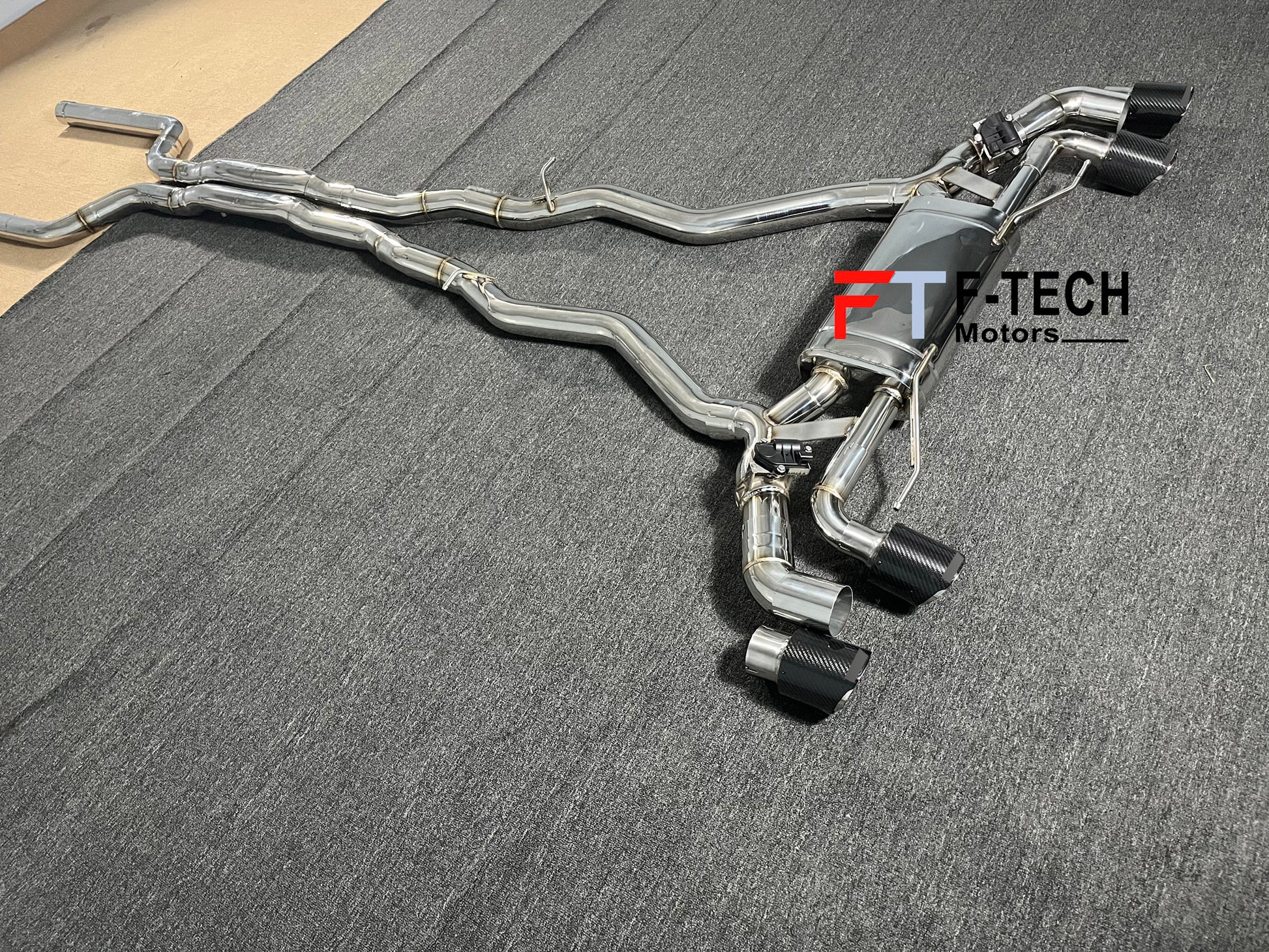 F Tech Motors Exhaust System Catback for BMW M8 F92 Coupe 2019+ 4.4L