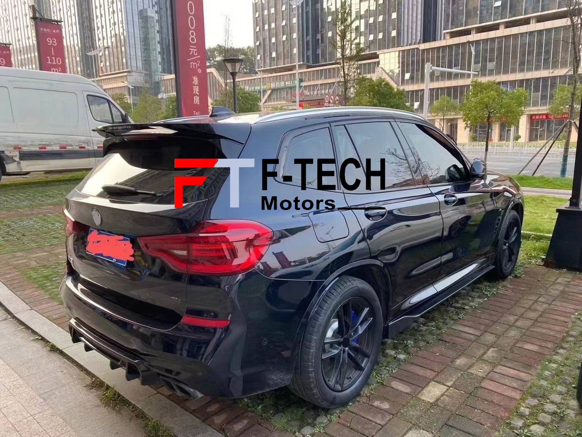 Dry Carbon Fiber Rear Roof Spoiler For BMW X3 G01 X3 M F97 2017 - 2025