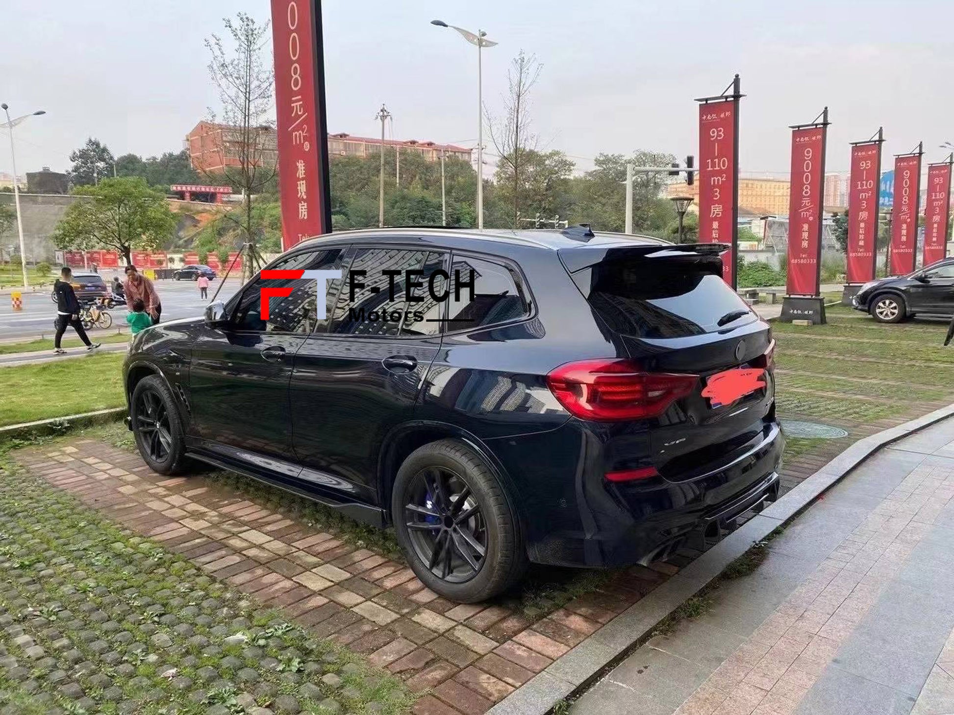 Dry Carbon Fiber Rear Roof Spoiler For BMW X3 G01 X3 M F97 2017 - 2025