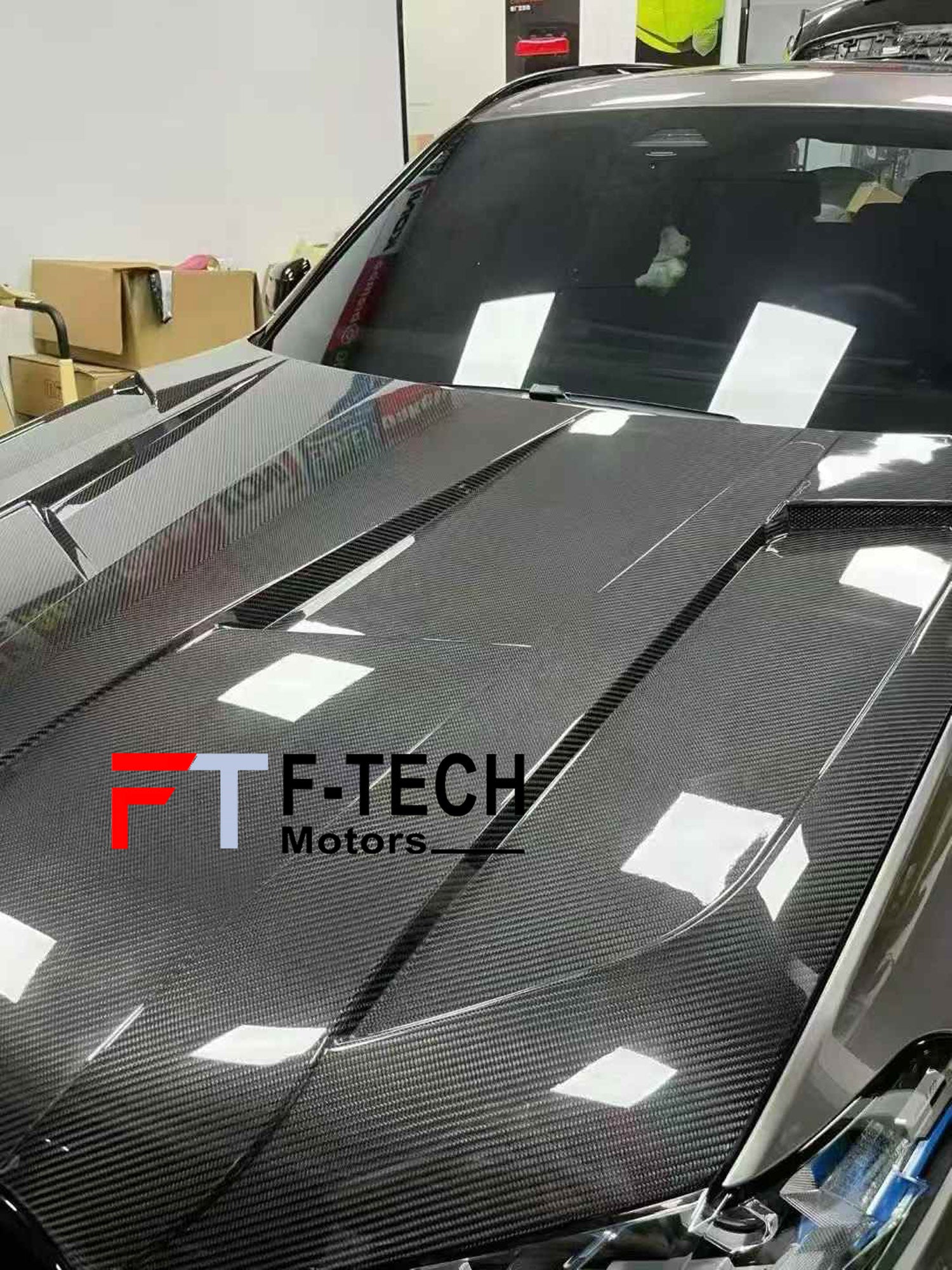 Dry Сarbon Fiber Hood Bonnet For BMW X5 X05 X6 G06 LCI 2023+ Larte Design