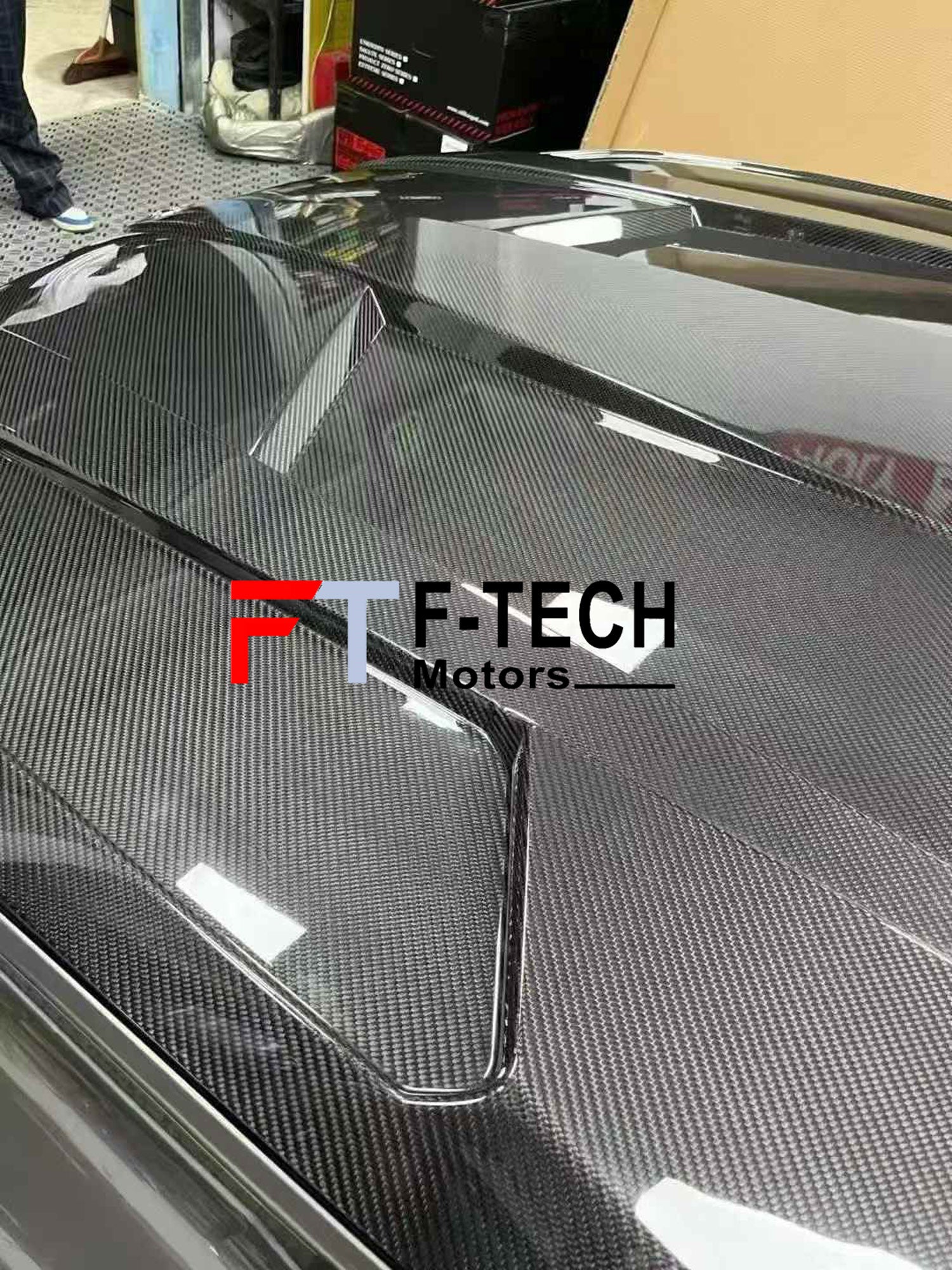 Dry Сarbon Fiber Hood Bonnet For BMW X5 X05 X6 G06 LCI 2023+ Larte Design