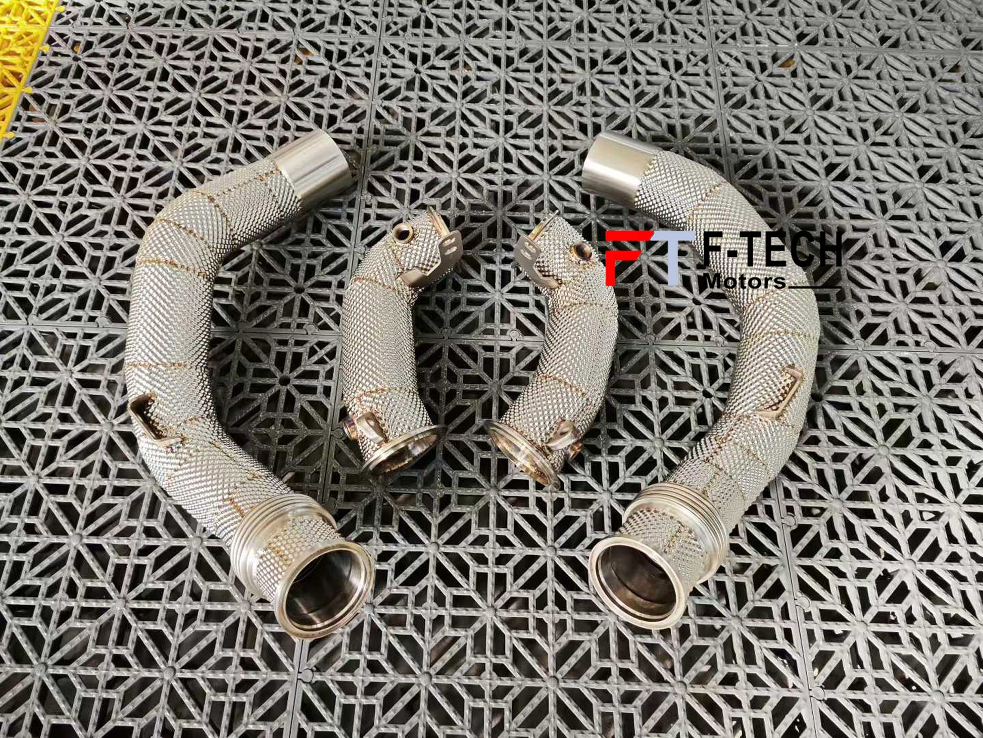 F Tech Motors Exhaust Downpipes For BMW X5 M F95 X6 M F96 Competition 2024+