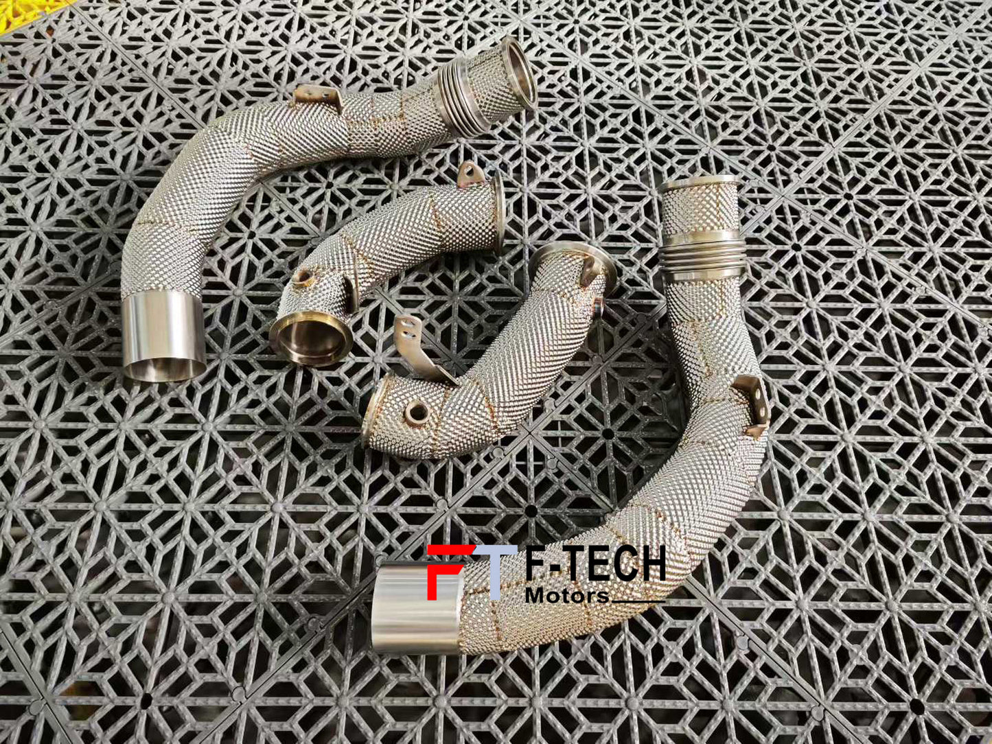 F Tech Motors Exhaust Downpipes For BMW X5 M F95 X6 M F96 Competition 2024+