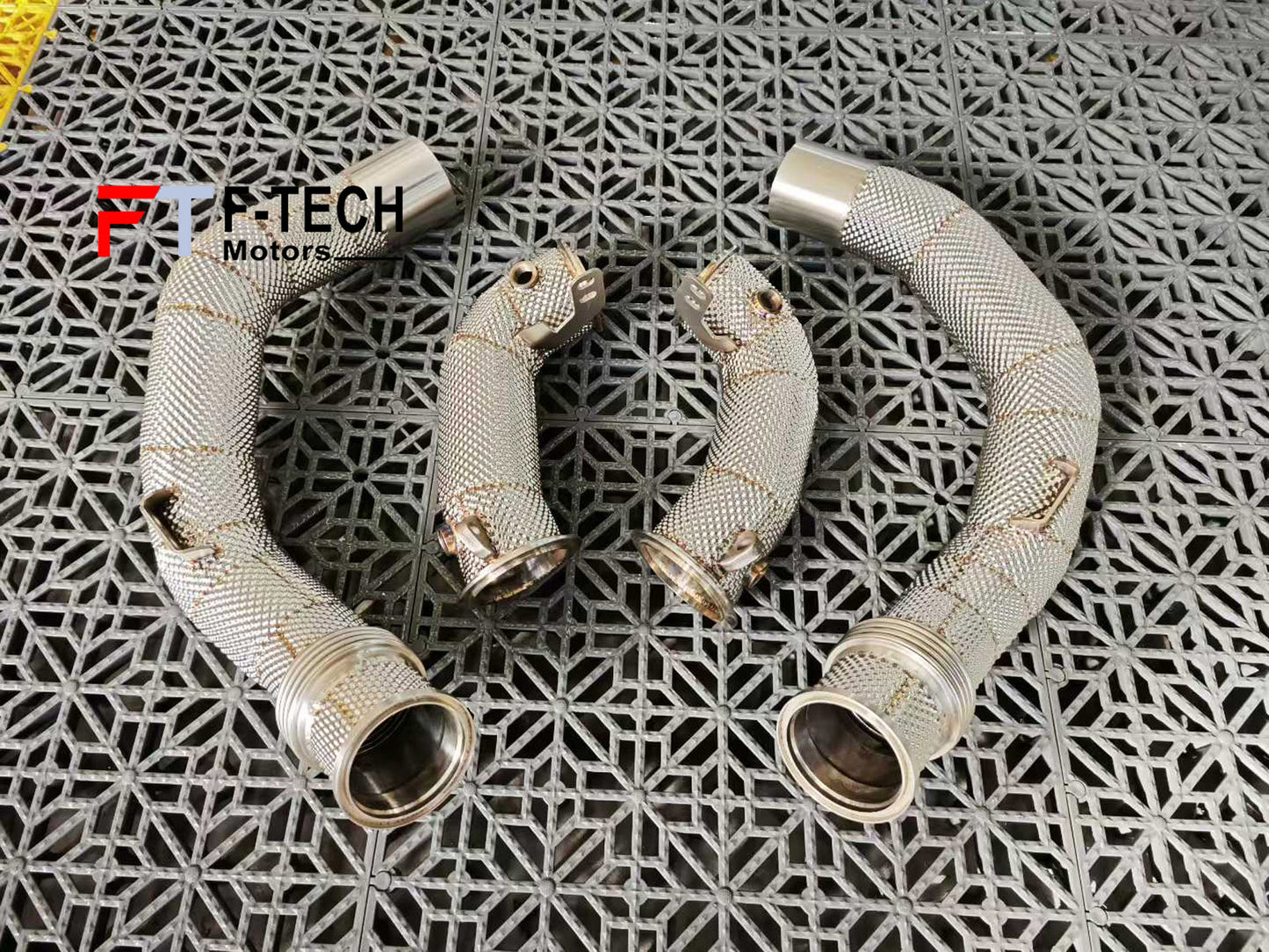 F Tech Motors Exhaust Downpipes For BMW X5 M F95 X6 M F96 Competition 2024+