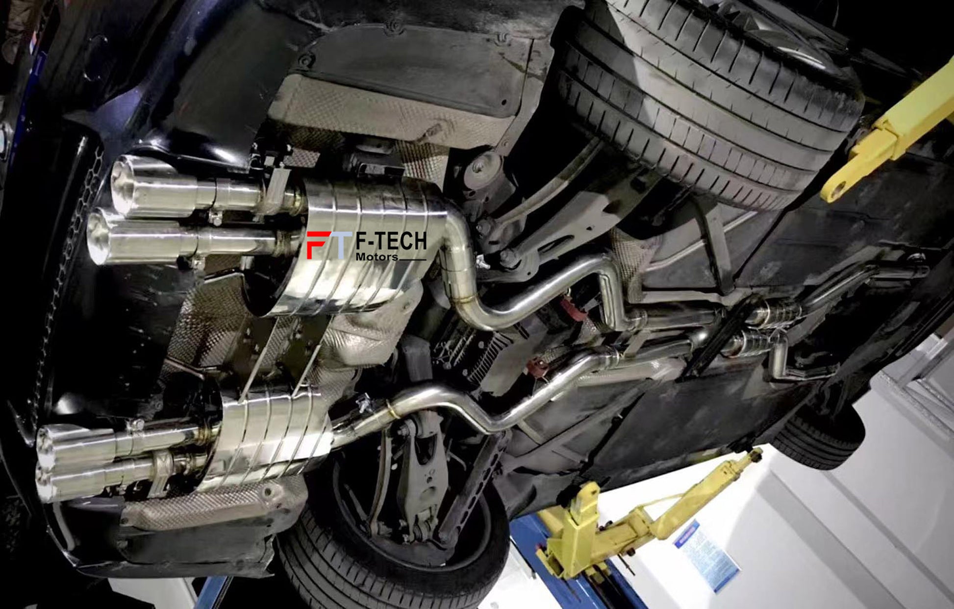 F Tech Motors Exhaust System Catback for BMW M3 E92 E93 2019+ 4L