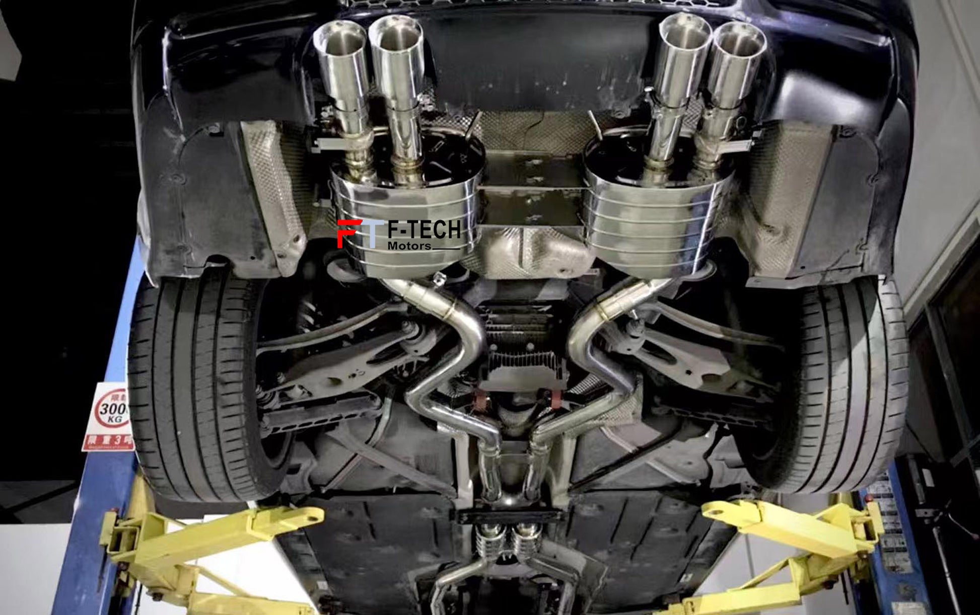 F Tech Motors Exhaust System Catback for BMW M3 E92 E93 2019+ 4L