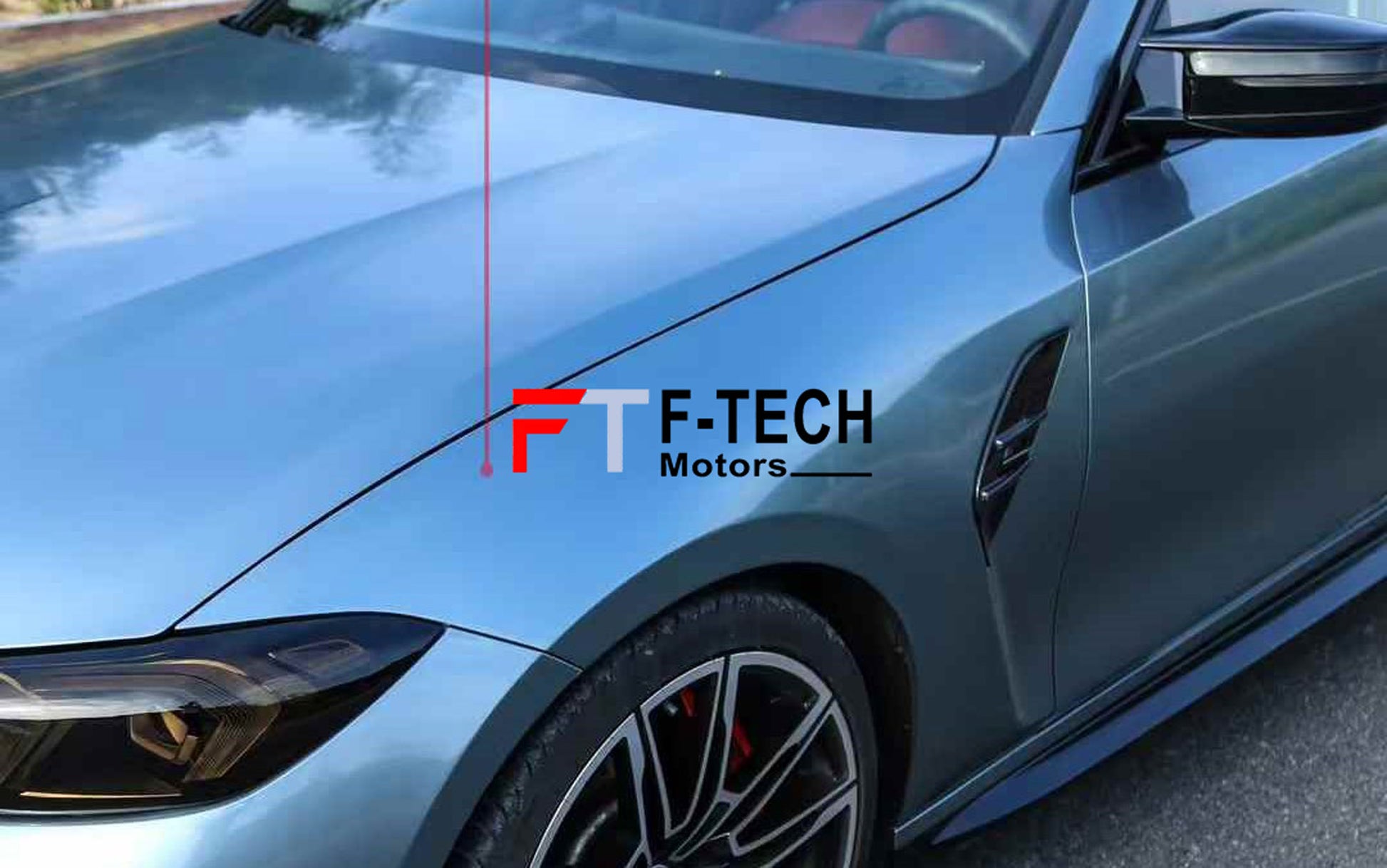 BMW M3 G80 Look Front Fenders with Carbon Fiber Vents for BMW 3 Series G20 G28 2020 - 2023