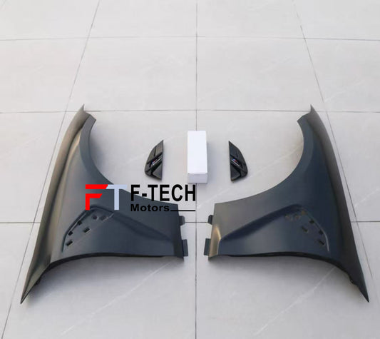 BMW M3 G80 Look Front Fenders with Carbon Fiber Vents for BMW 3 Series G20 G28 2020 - 2023