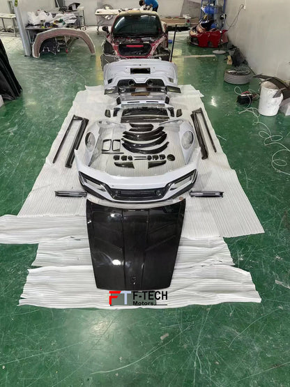 Dry Carbon Fiber Upgarde Body Kit For Porsche 911 992.1 Carrera S 2019 - 2024 Techart GTstreet R 