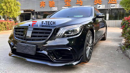 Body Kit for Mercedes Benz S Class W222 S63 AMG 2017 - 2021 Plastic Brabus