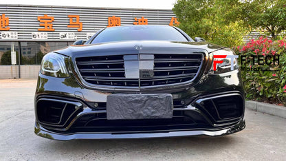 Body Kit for Mercedes Benz S Class W222 S63 AMG 2017 - 2021 Plastic Brabus