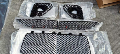 Black Front Grille Bumper Mesh For Bentley Bentayga Facelift 2020+
