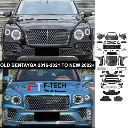 2025 Look Facelift Body Kit For Bentley Bentayga 2015 - 2021