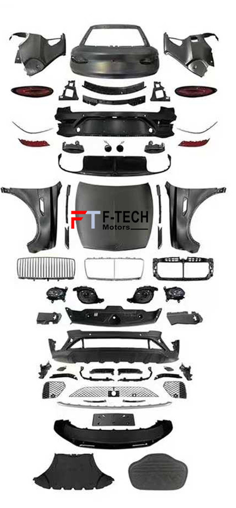 2025 Look Facelift Body Kit For Bentley Bentayga 2015 - 2021