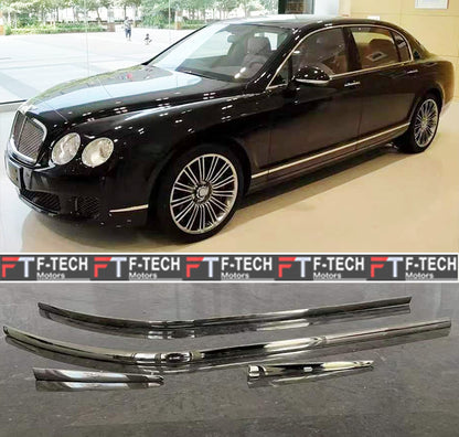 Bentley Continental Flying Spur 2005 - 2012 Front Rear Bumper Chrome Trims