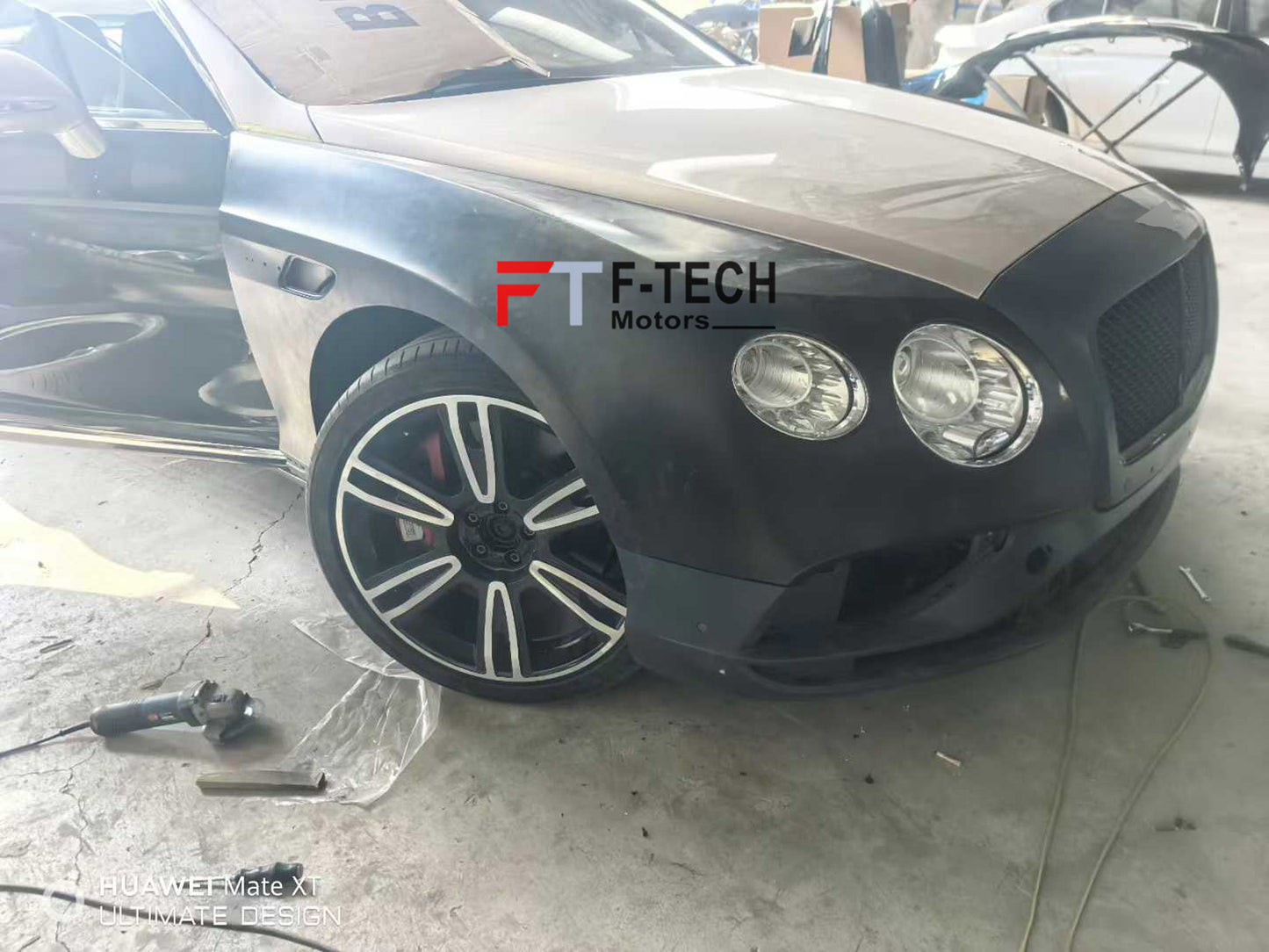 Bentley Continental GT 2003 - 2011 Upgarde to 2012 - 2018 Look Body Kit