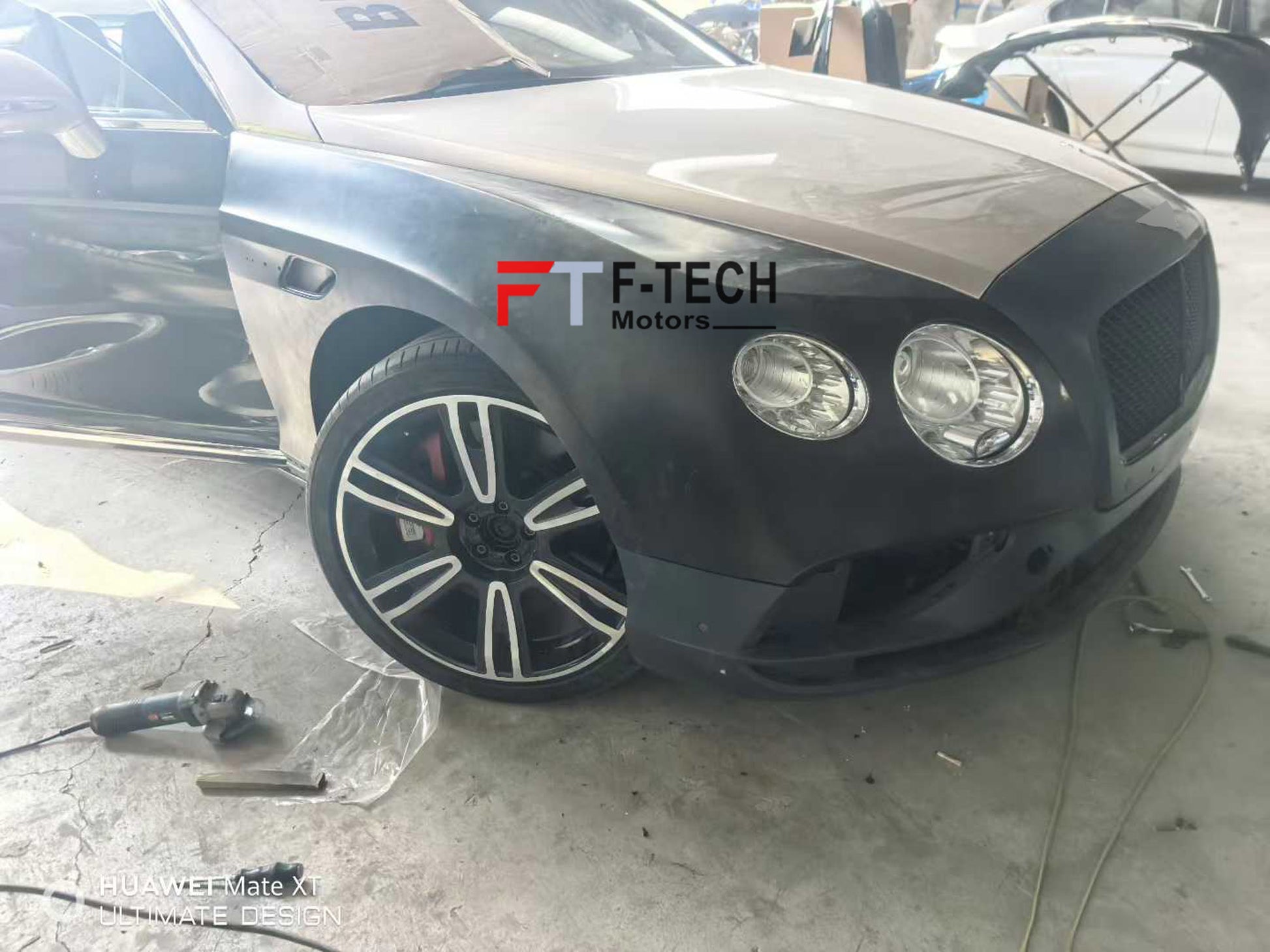 Bentley Continental GT 2003 - 2011 Upgarde to 2012 - 2018 Look Body Kit