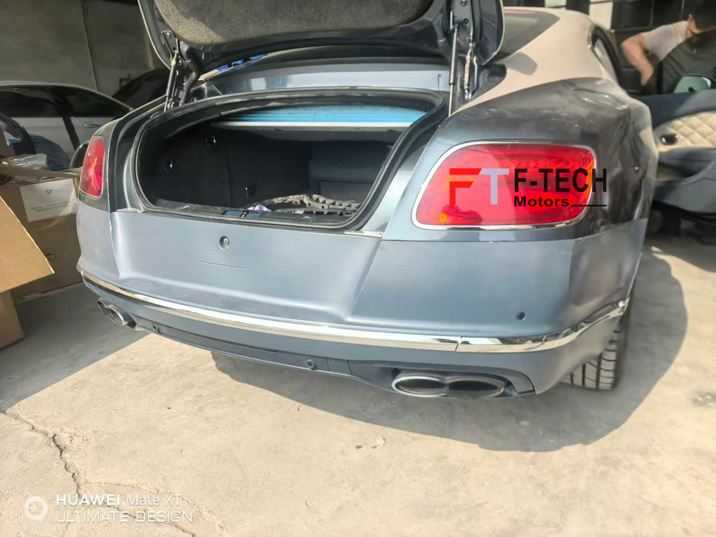 Bentley Continental GT 2003 - 2011 Upgarde to 2012 - 2018 Look Body Kit