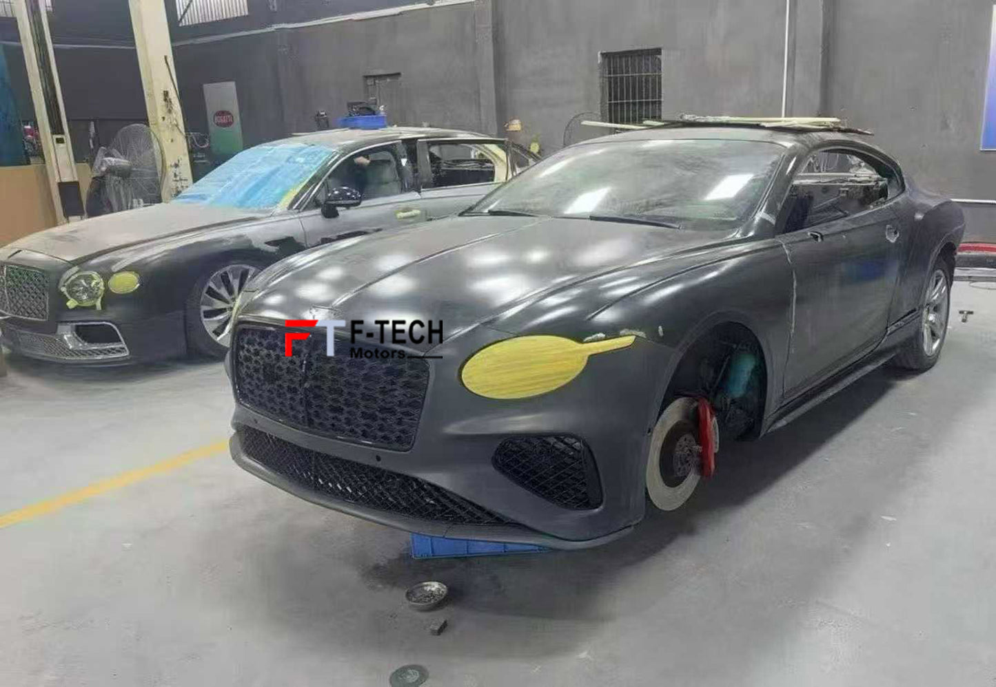 Bentley Continental GT GTC 2005 - 2024 Upgarde Into 2026 Look Body Kit 