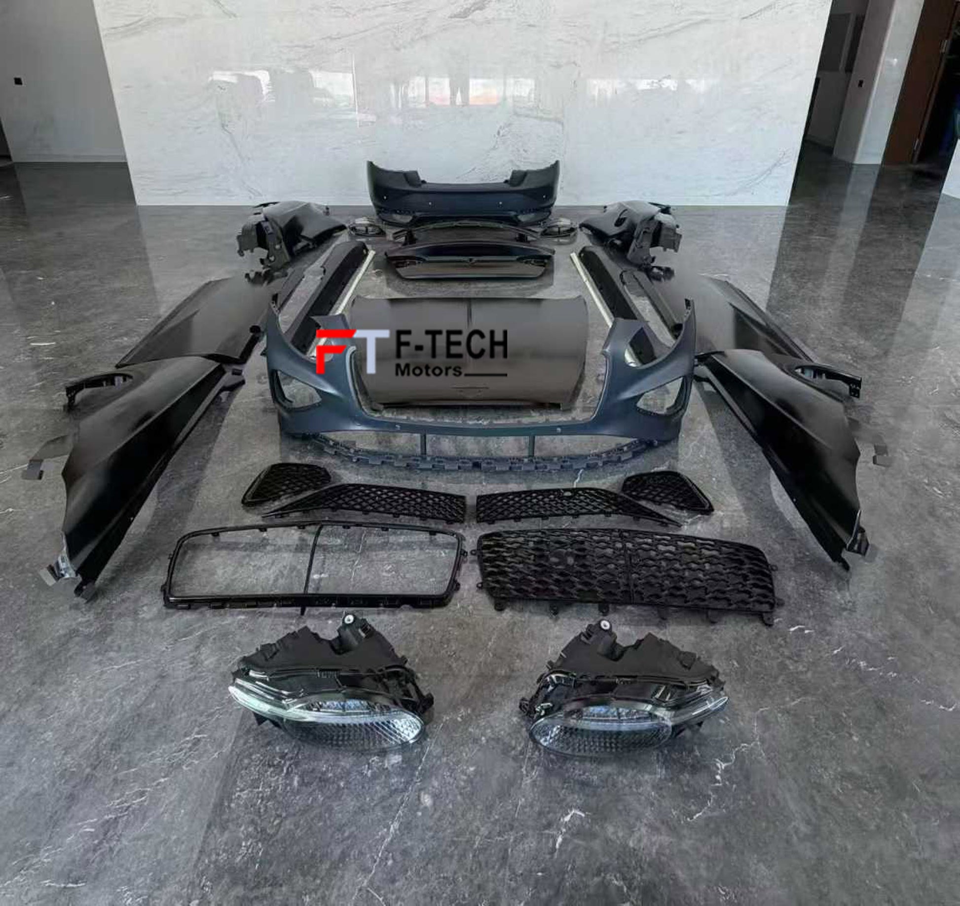 Bentley Continental GT GTC 2005 - 2024 Upgarde Into 2026 Look Body Kit 