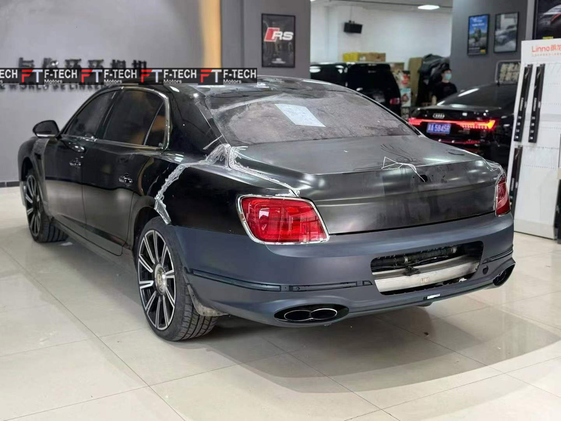 Bentley Flying Spur 2005 - 2019 Upgrade To 2020 - 2024 Body Kit