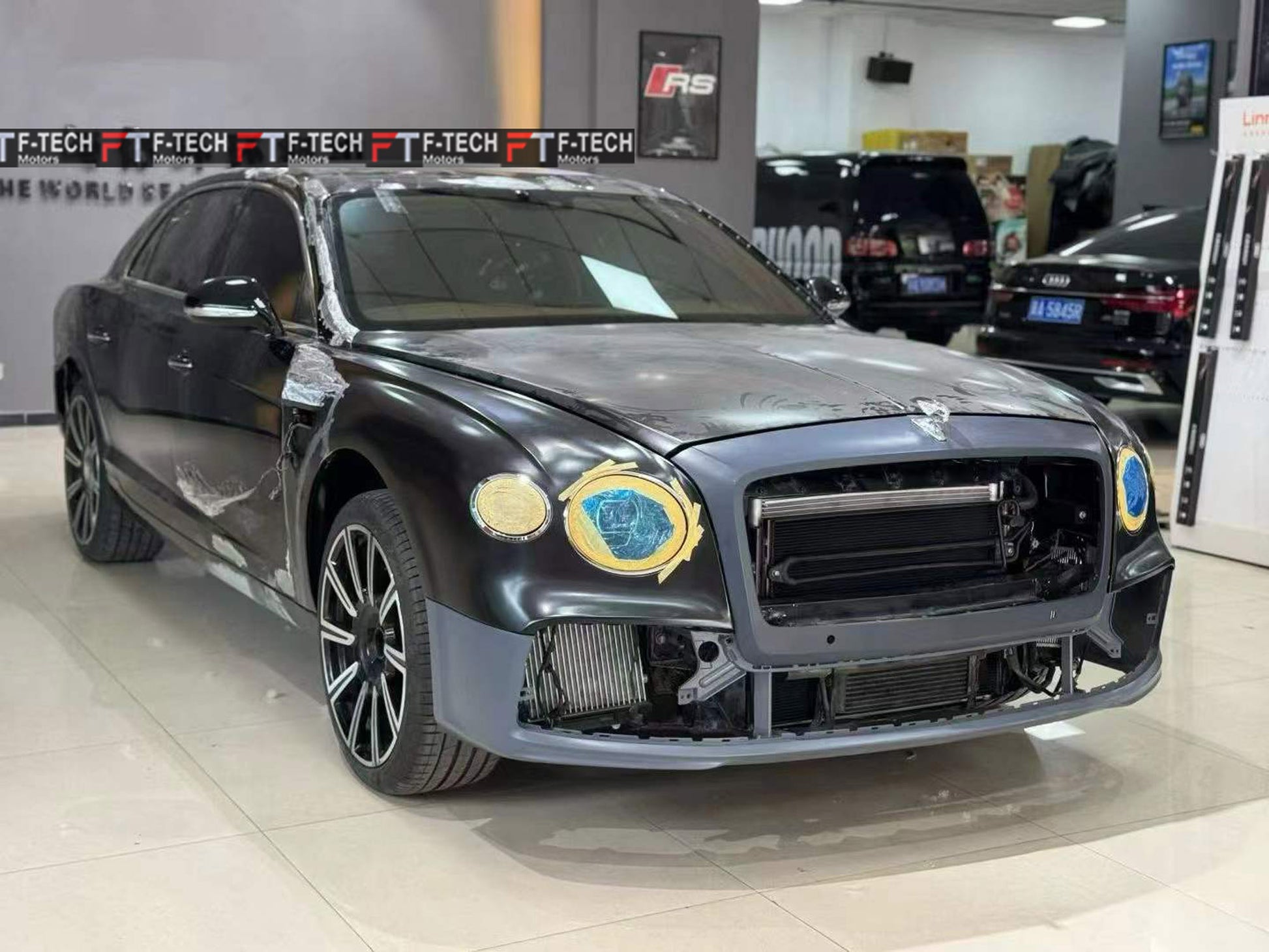 Bentley Flying Spur 2005 - 2019 Upgrade To 2020 - 2024 Body Kit