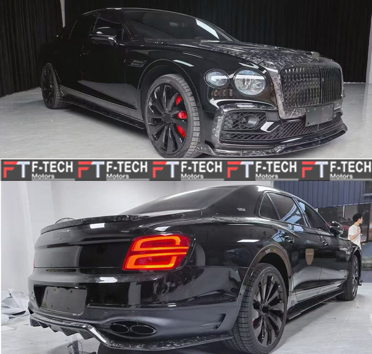 Bentley Flying Spur V8 Forged Carbon Fiber Body Kit (2019–2024) Mansory