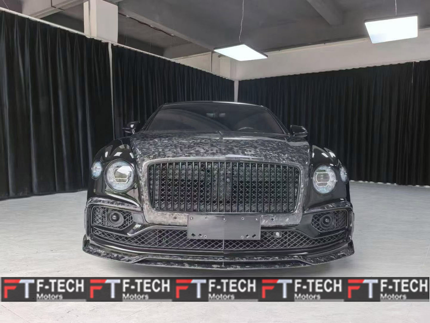 Bentley Flying Spur V8 Forged Carbon Fiber Body Kit (2019–2024) Mansory