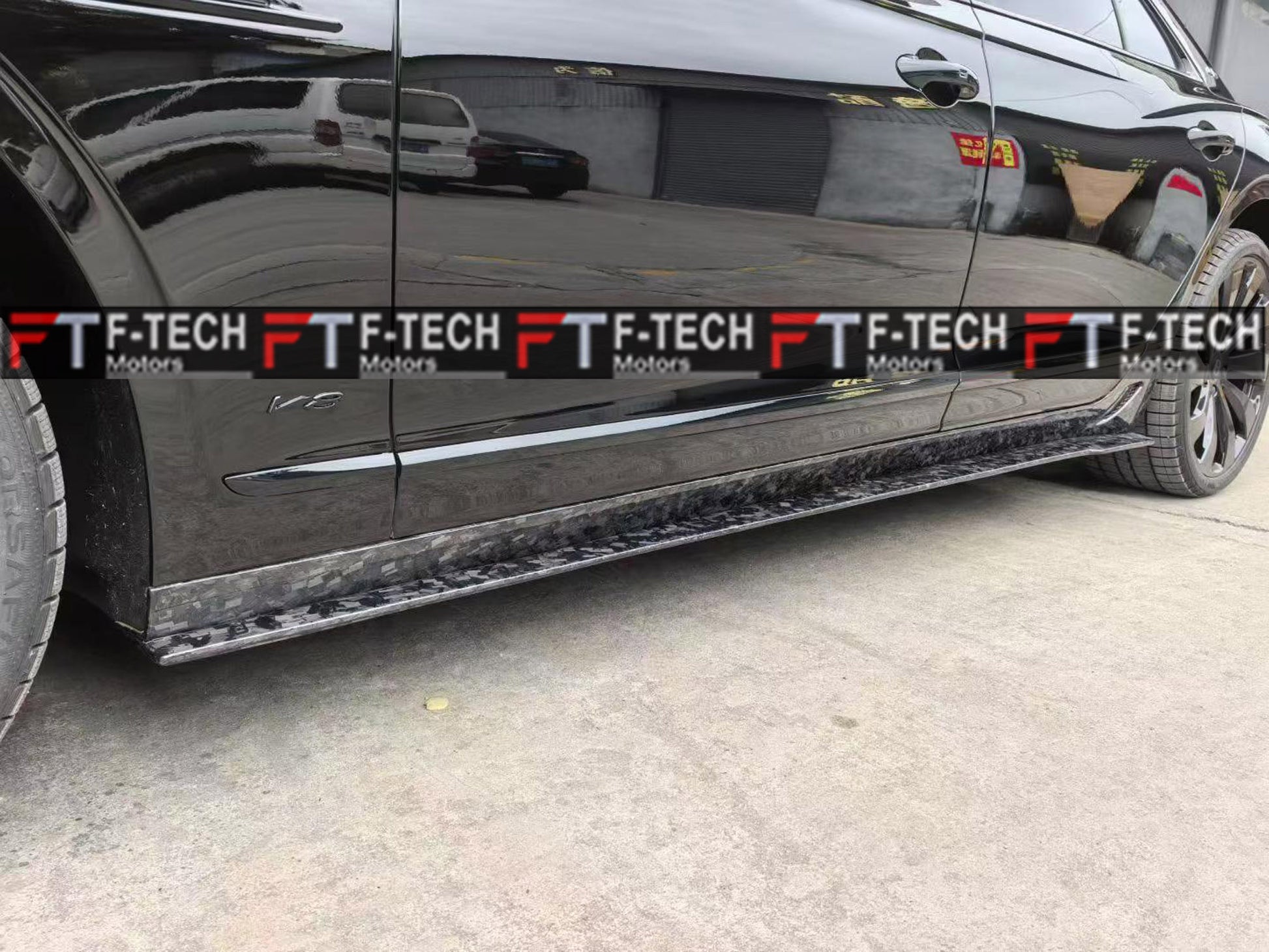 Bentley Flying Spur V8 Forged Carbon Fiber Body Kit (2019–2024) Mansory