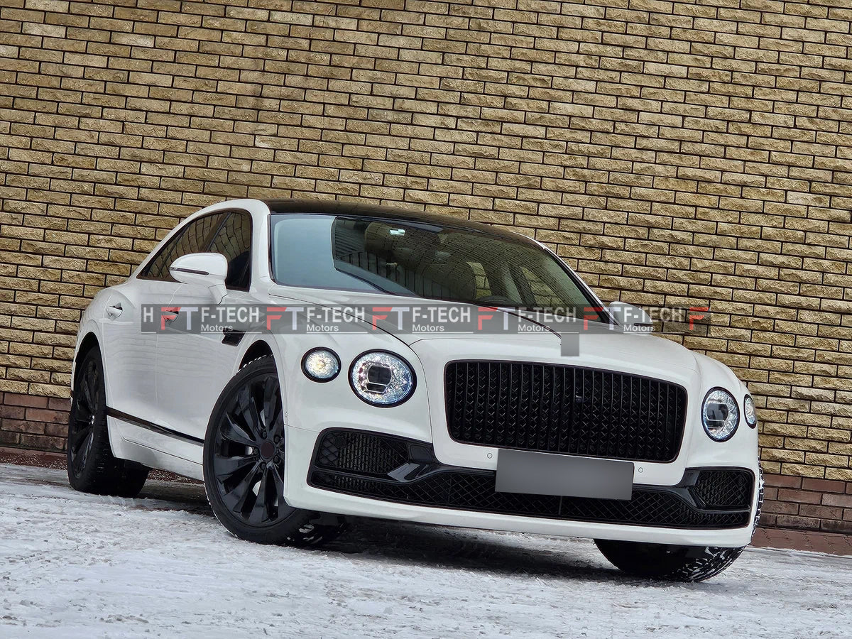 Front Grille Bumper Mesh Tail Light Covers For Bentley Flying Spur 2020 - 2024