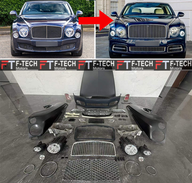 Bentley Mulsanne 2010 - 2016 Full Conversion Body Kit 2020 Look