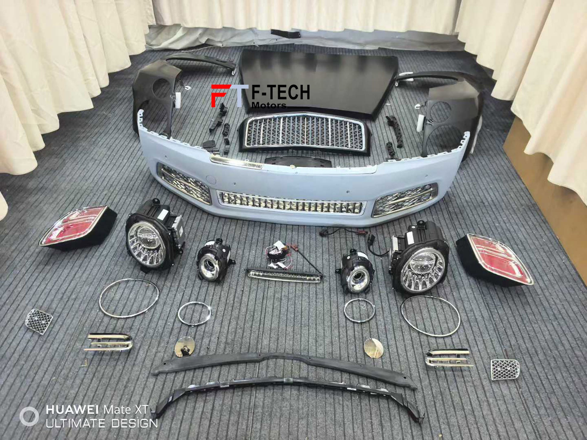 For Bentley Mulsanne 2010 - 2016 Conversion Upgrade Body Kit 2020 Style