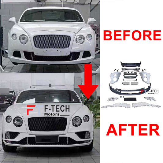 Bentley Continental GT 2003 - 2011 Upgrade to 2012 - 2018 Look Body Kit