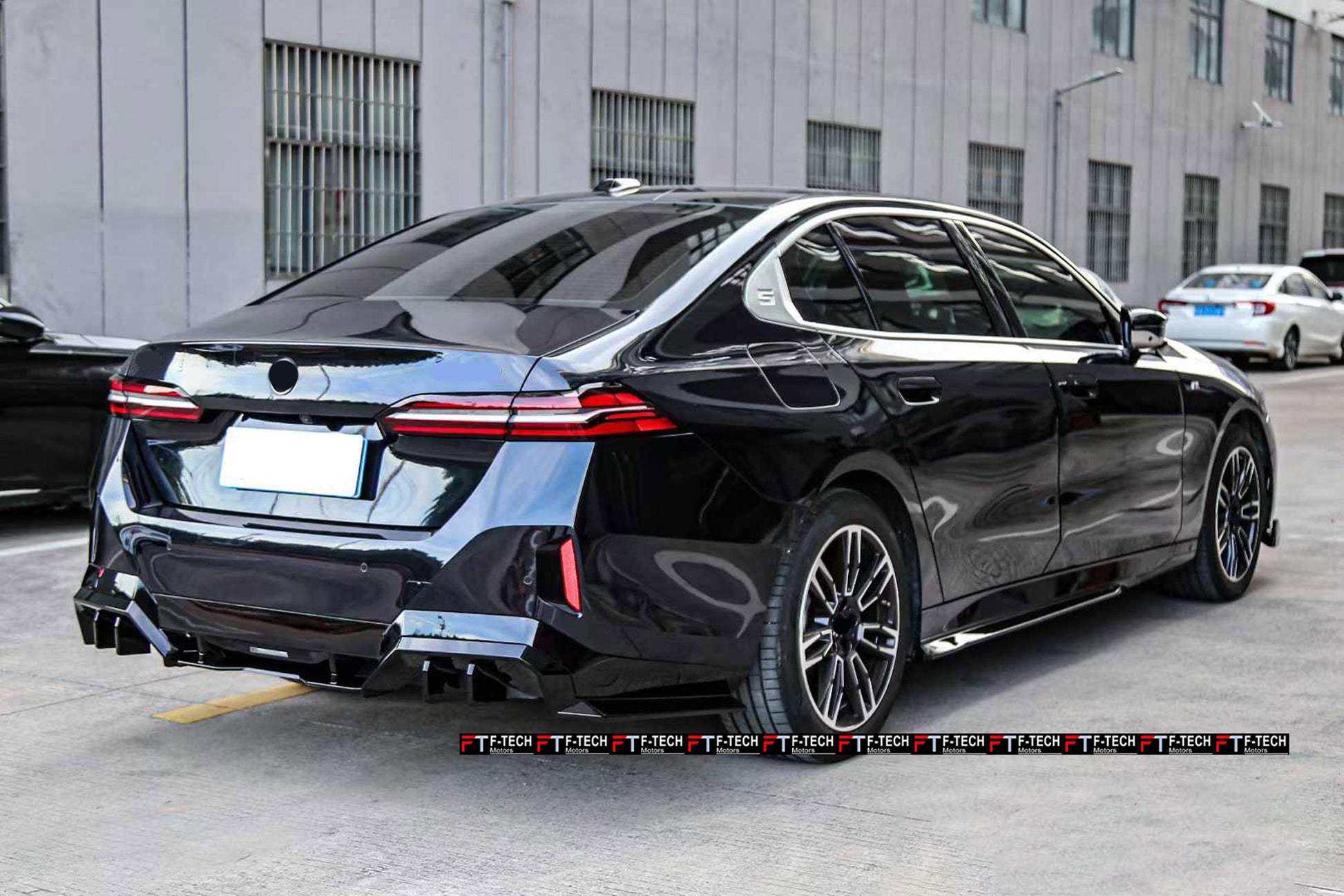 Gloss Black Aero Kit For BMW 5 Series G60 G68 2023+ Black Knight