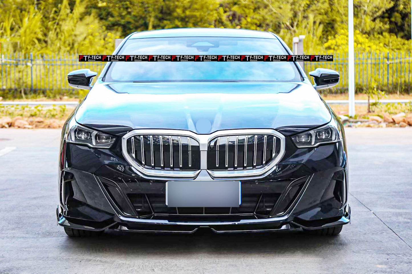 Gloss Black Aero Kit For BMW 5 Series G60 G68 2023+ Black Knight