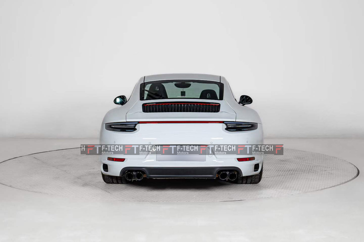 Black Smoked Tail Lights For Porsche 911 991.2 Carrera 4 S 4S 2017 -  2019