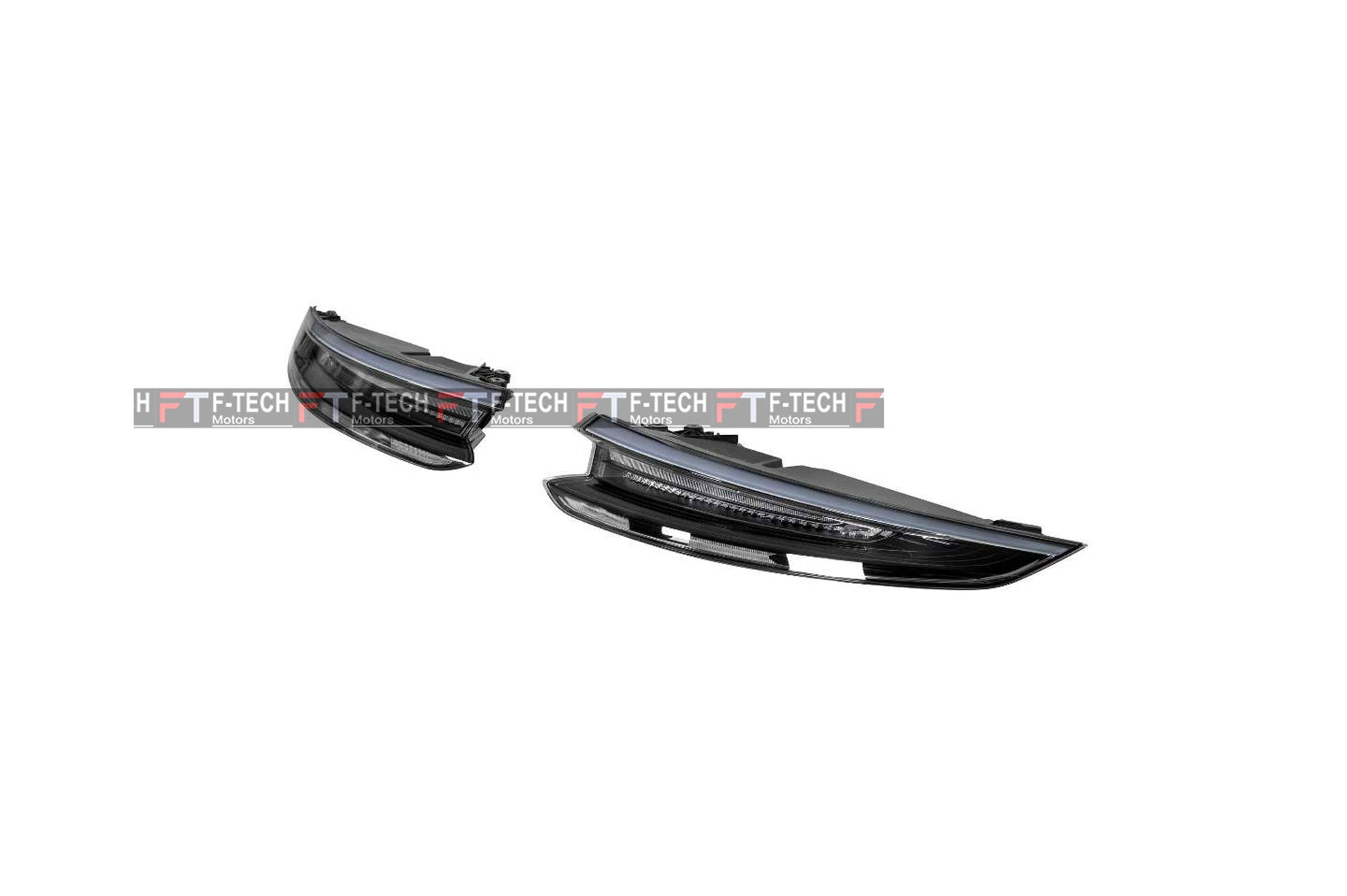 Black Smoked Tail Lights For Porsche 911 991.2 Carrera 4 S 4S 2017 -  2019