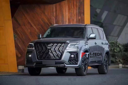 Body Kit For Nissan Patrol Y62 2010 - 2019 Upgrade To Black Hawk 2020