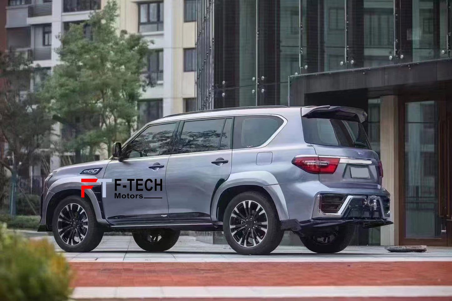 Body Kit For Nissan Patrol Y62 2010 - 2019 Upgrade To Black Hawk 2020