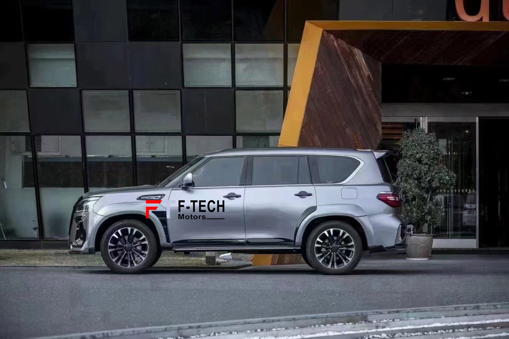 Body Kit For Nissan Patrol Y62 2010 - 2019 Upgrade To Black Hawk 2020