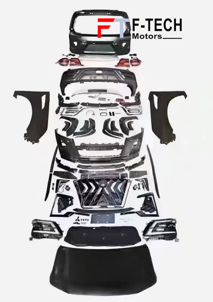 Body Kit For Nissan Patrol Y62 2010 - 2019 Upgrade To Black Hawk 2020