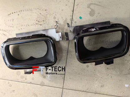 Exhaust Tips for Rolls Royce Cullinan 2018 - 2025 Black Badge