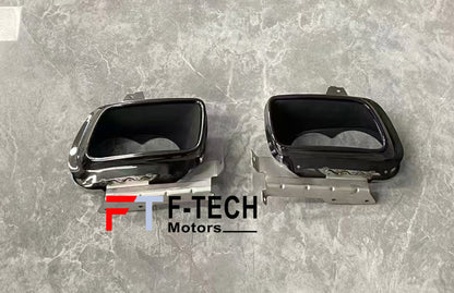 Exhaust Tips for Rolls Royce Cullinan 2018 - 2025 Black Badge